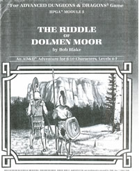 Riddle of Dolmen Moor